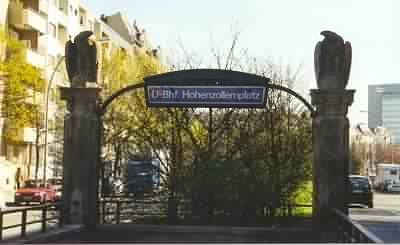 U-Bahnstation Hohenzollernplatz