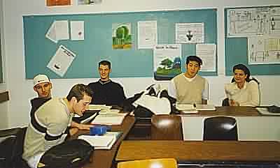 in der Klasse