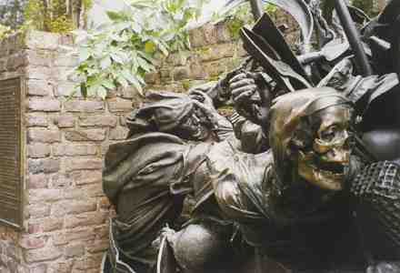 Detail: Reitender Tod