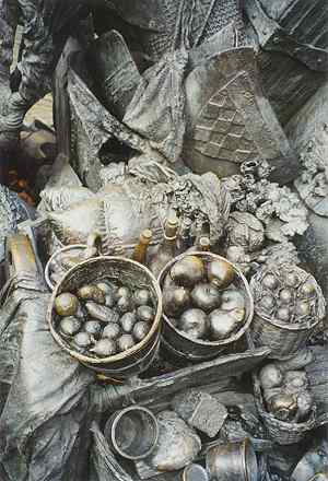 Detail: Der Marktkarren